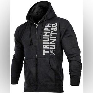 Triumph United Charcoal Hoodie